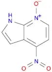 1H-PYRROLO[2,3-B]PYRIDINE, 4-NITRO-, 7-OXIDE
