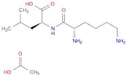 H-Lys-Leu-OH.Acetate