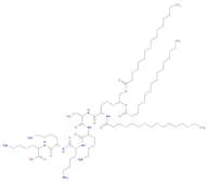 S-[2,3-Bis[(1-oxohexadecyl)oxy]propyl]-N-(1-oxohexadecyl)-L-cysteinyl-L-seryl-L-lysyl-L-lysyl-L-ly…