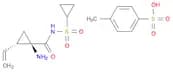 CyclopropanecarboxaMide, 1-aMino-N-(cyclopropylsulfonyl)-2-ethenyl-,(1R,2S)-, 4-Methylbenzenesulfo…