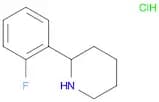 2-(2-Fluorophenyl)piperidine hydrochloride