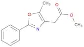 METHYL 2-(5-METHYL-2-PHENYL-1,3-OXAZOL-4-YL)ACETATE