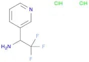 (2,2,2-Trifluoro-1-pyridin-3-ylethyl)amine 2HCl