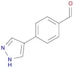 4-(1H-Pyrazol-4-yl)benzaldehyde
