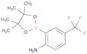 2-(4,4,5,5-TetraMethyl-1,3,2-dioxaborolan-2-yl)-_4-(trifluoroMethyl)_benzenaMine