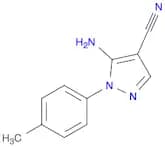 5-Amino-1-(4-methylphenyl)-1H-pyrazole-4-carbonitrile