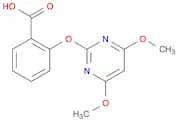 2-[(4,6-Dimethoxypyrimidin-2-yl)oxy]benzoic acid