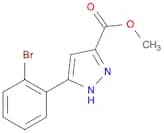 Methyl 5-(2-bromophenyl)-1H-pyrazole-3-carboxylate