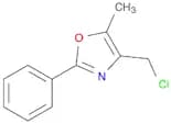 4-(Chloromethyl)-5-methyl-2-phenyl-1,3-oxazole