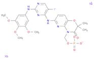 2H-Pyrido[3,2-b]-1,4-oxazin-3(4H)-one, 6-[[5-fluoro-2-[(3,4,5-trimethoxyphenyl)amino]-4-pyrimidiny…