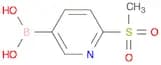 6-(Methylsulfonyl)pyridine-3-boronic Acid