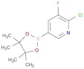 2-CHLORO-3-FLUOROPYRIDINE-5-BORONIC ACID PINACOL ESTER