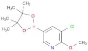 3-Chloro-2-methoxypyridine-5-boronic acid pinacol ester