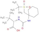(S)-2-(3-(1-((tert-butylsulfonyl)methyl)cyclohexyl)ureido)-3,3-dimethylbutanoic acid