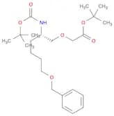 (S)-tert-butyl 2-((6-(benzyloxy)-2-((tert-butoxycarbonyl)amino)hexyl)oxy)acetate