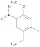 1-ethyl-2-fluoro-4-methoxy-5-nitrobenzene