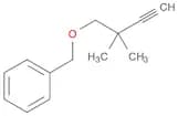 Benzene, [[(2,2-diMethyl-3-butyn-1-yl)oxy]Methyl]-