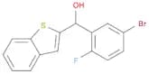 Benzo[b]thiophene-2-methanol, α-(5-bromo-2-fluorophenyl)-