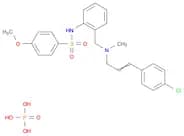 N-[2-({[(2E)-3-(4-chlorophenyl)prop-2-en-1-yl](methyl)amino}methyl)phenyl]-4-methoxybenzenesulfona…