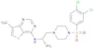 Thieno[3,2-d]pyriMidin-4-aMine, N-[(1S)-2-[4-[(3,4-dichlorophenyl)sulfonyl]-1-piperazinyl]-1-Methy…