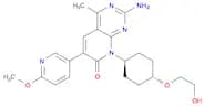 2-Amino-8-[trans-4-(2-hydroxyethoxy)cyclohexyl]-6-(6-methoxy-3-pyridinyl)-4-methylpyrido[2,3-d]pyr…