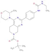 Pyrido[3,4-d]pyrimidine-7(6H)-carboxylic acid, 2-[4-[[(ethylamino)carbonyl]amino]phenyl]-5,8-dihyd…