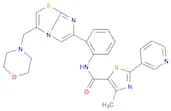 4-​Methyl-​N-​[2-​[3-​(4-​morpholinylmethyl)​imidazo[2,​1-​b]​thiazol-​6-​yl]​phenyl]​-​2-​(3-​pyr…