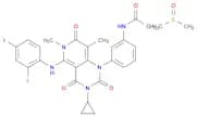 N-(3-(3-Cyclopropyl-5-((2-fluoro-4-iodophenyl)amino)-6,8-dimethyl-2,4,7-trioxo-3,4,6,7-tetrahydrop…