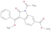 (E)-methyl 1-acetyl-3-(methoxy(phenyl)methylene)-2-oxoindoline-6-carboxylate
