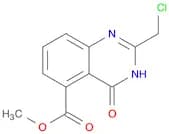5-Quinazolinecarboxylic acid, 2-(chloromethyl)-3,4-dihydro-4-oxo-, methyl ester