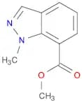 1H-​Indazole-​7-​carboxylic acid, 1-​methyl-​, methyl ester