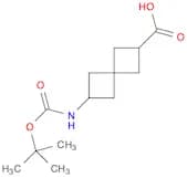6-{[(tert-butoxy)carbonyl]amino}spiro[3.3]heptane-2-carboxylic acid