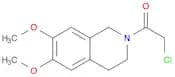2-chloro-1-(6,7-dimethoxy-1,2,3,4-tetrahydroisoquinolin-2-yl)ethan-1-one