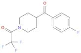 2,2,2-Trifluoro-1-(4-(4-fluorobenzoyl)piperidin-1-yl)ethanone