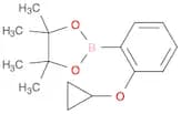 2-(2-Cyclopropoxyphenyl)-4,4,5,5-tetramethyl-1,3,2-dioxaborolane