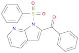 Phenyl(1-(phenylsulfonyl)-1H-pyrrolo[2,3-b]pyridin-2-yl)methanone