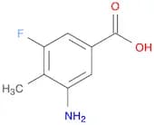 3-Amino-5-fluoro-4-methylbenzoic acid