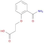 3-(2-Carbamoylphenoxy)propanoic acid