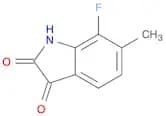 7-Fluoro-6-methylindoline-2,3-dione