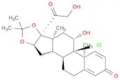 (11β,16α)-9-Chloro-11,21-dihydroxy-16,17-[(1-methylethylidene)bis(oxy)]pregna-1,4-diene-3,20-dione