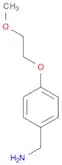 (4-(2-Methoxyethoxy)phenyl)methanamine