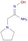 (Z)-N'-Hydroxy-2-(pyrrolidin-1-yl)acetimidamide