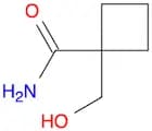1-(Hydroxymethyl)cyclobutanecarboxamide