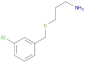 3-[(3-chlorobenzyl)thio]-1-propanamine