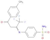 4-[[3-(4-Methylphenyl)-3-oxo-1-(trifluoroMethyl)propylidene]aMino]benzenesulfonaMide