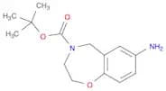 tert-Butyl 7-amino-2,3-dihydrobenzo[f][1,4]oxazepine-4(5H)-carboxylate