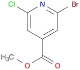 Methyl 2-bromo-6-chloroisonicotinate