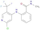 2-[2-Chloro-5-(trifluoromethyl)pyridin-4-ylamino]-N-methylbenzamide