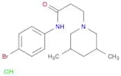 N-(4-Bromophenyl)-3,5-dimethyl-1-piperidinepropanamide Hydrochloride
