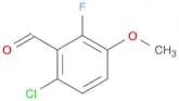 6-Chloro-2-fluoro-3-methoxybenzaldehyde